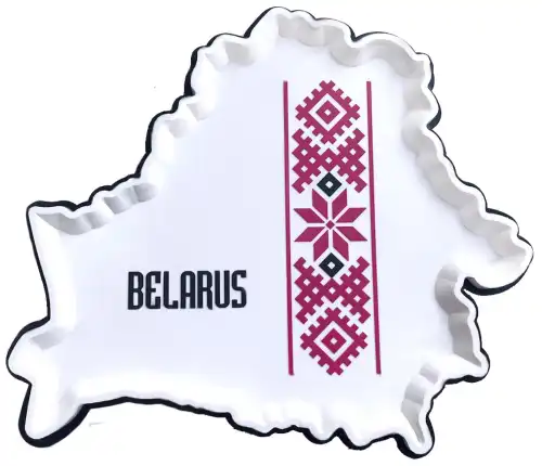  28044 КОВРИК НЕСКОЛЬЗЯЩИЙ BELARUS C ОРНАМЕНТОМ PIL PILOT
