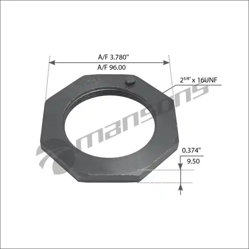 Гайка ступицы MANSONS AX1326