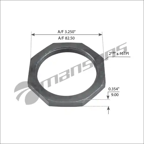 Гайка ступицы MANSONS AX1390