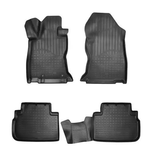 Коврики в салон NORPLAST NPA11-C84-124 Subaru Forester 2019-н.в. 4 шт., черный