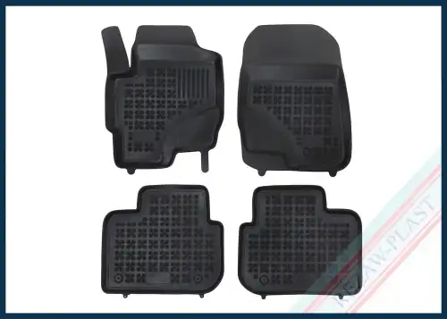 Коврики в салон REZAW-PLAST 202301 Mitsubishi Colt 2009-2012 4 шт., черный