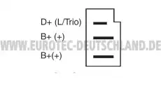 генератор MB 12031400 EUROTEC