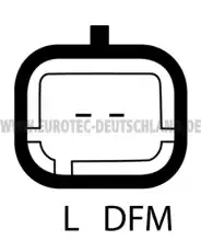генератор DAF 12090114 EUROTEC