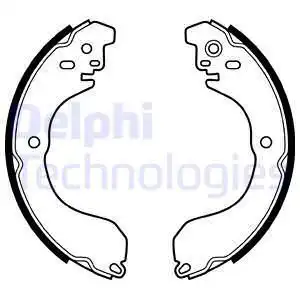 Тормозные колодки барабанные DELPHI LS2088