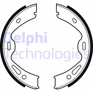 Тормозные колодки барабанные DELPHI LS2091