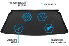Коврик в багажник RIVAL 15709001