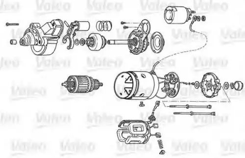 Стартер VALEO D8R49