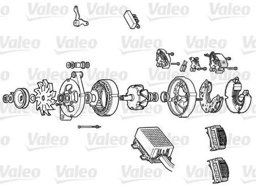 Генератор VALEO A14N71