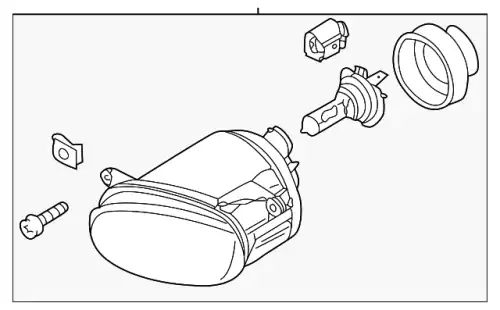 Фара противотуманная VAG 4Z7941700