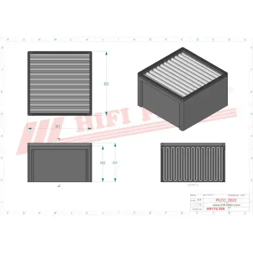 Топливный фильтр HIFI SN40004