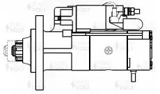 Стартер СТАРТВОЛЬТ LST 0740