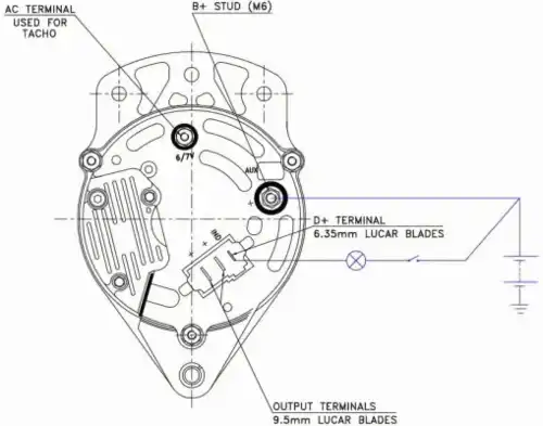 Генератор PRESTOLITE ELECTRI 66021593