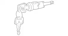  личинка замка 8E0905855C VAG