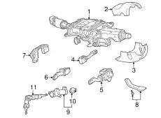  личинка замка 8E0905855C VAG