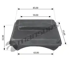 Отбойник рессоры MANSONS 100000