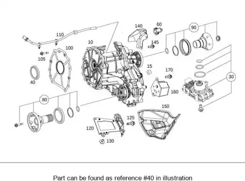 0009978007 RADIAL SHAFT SEALING RING MB