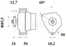 Генератор MAHLE MG 144