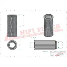 SH60441 Фильтр гидравлический HIFI