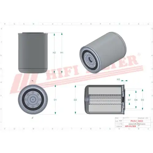 Фильтр системы охлаждения HIFI WE2123