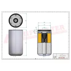 Фильтр масляный HIFI SO10021