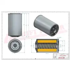 Топливный фильтр HIFI SN21240