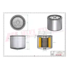 Топливный фильтр HIFI FT7270