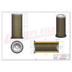 Фильтр воздушный HIFI SA10421
