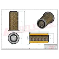 Фильтр воздушный HIFI SA14517