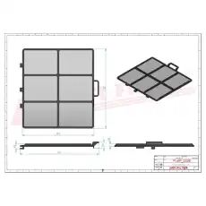 Салонный фильтр HIFI SC80071