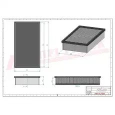Салонный фильтр HIFI SC90127