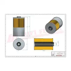 Топливный фильтр HIFI SN40641