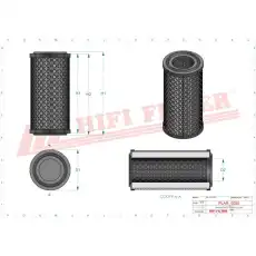 Фильтр воздушный HIFI SA16017
