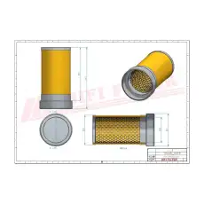 Фильтр воздушный HIFI SA16421