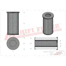 Фильтр воздушный HIFI SA16020