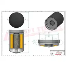 Фильтр масляный HIFI SO10114