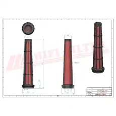 Фильтр воздушный HIFI SA16534