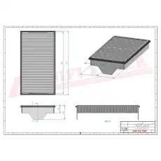 Салонный фильтр HIFI SC50049