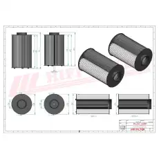 Топливный фильтр HIFI KN70346