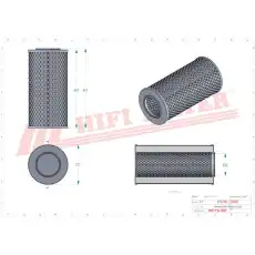гидр фильтр элемент SH52823 HIFI