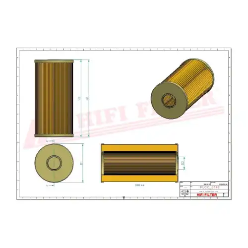 Топливный фильтр HIFI SN1210