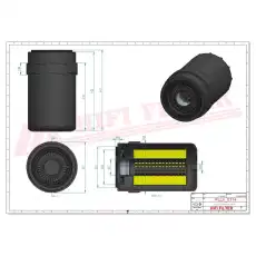 Фильтр масляный HIFI SO10116