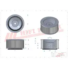 Фильтр воздушный HIFI SA12347