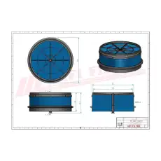 Фильтр воздушный HIFI SA16708