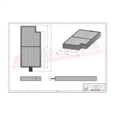 Салонный фильтр HIFI SC80026