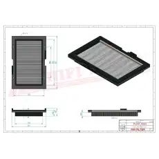 Салонный фильтр HIFI SC80108