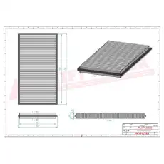 возд фильтр элемент SC90163 HIFI