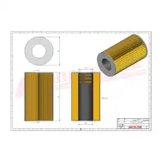 Фильтр масляный HIFI SO7220