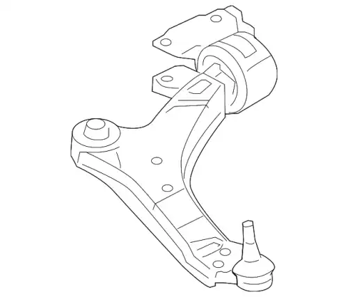 Рычаг подвески JAGUAR LR002625