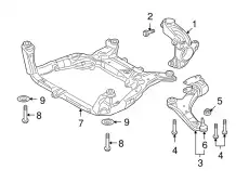 Рычаг подвески JAGUAR LR002624