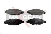 Тормозные колодки дисковые MAXGEAR 190556